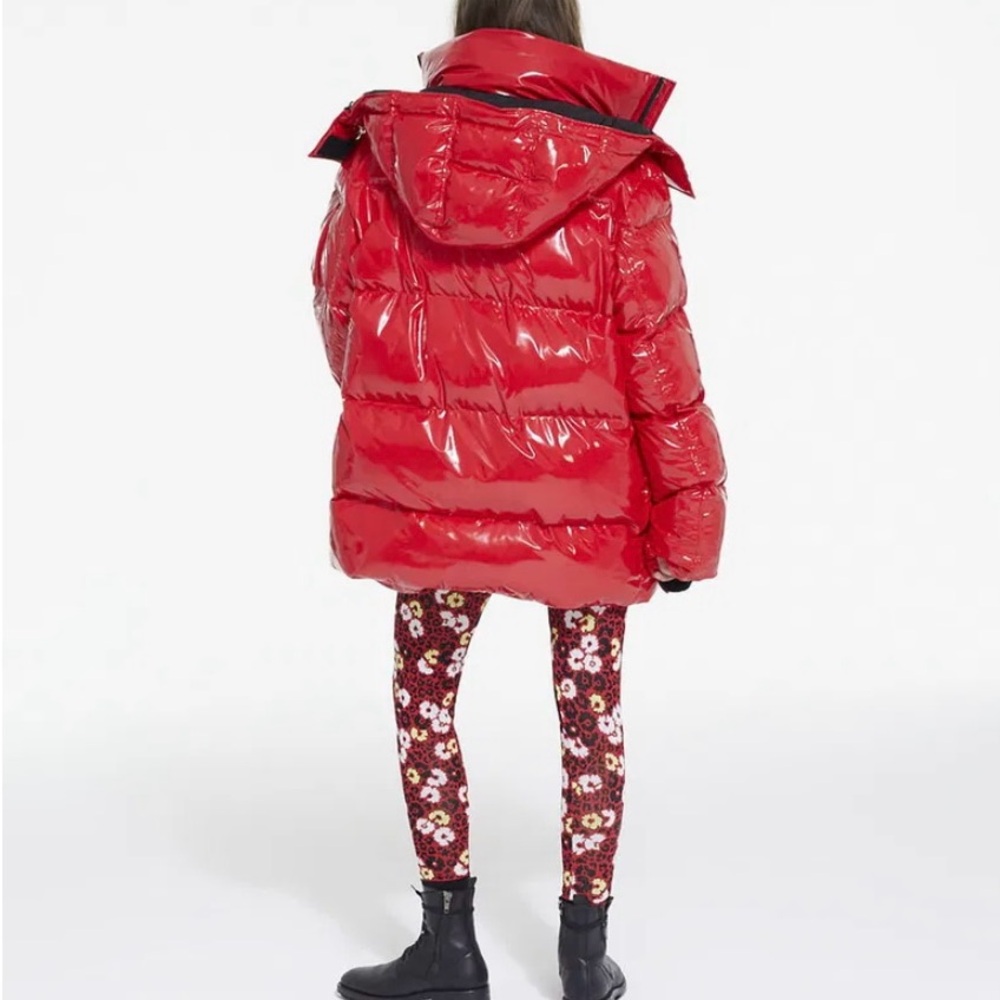 Red Puffer Jacket - image 7
